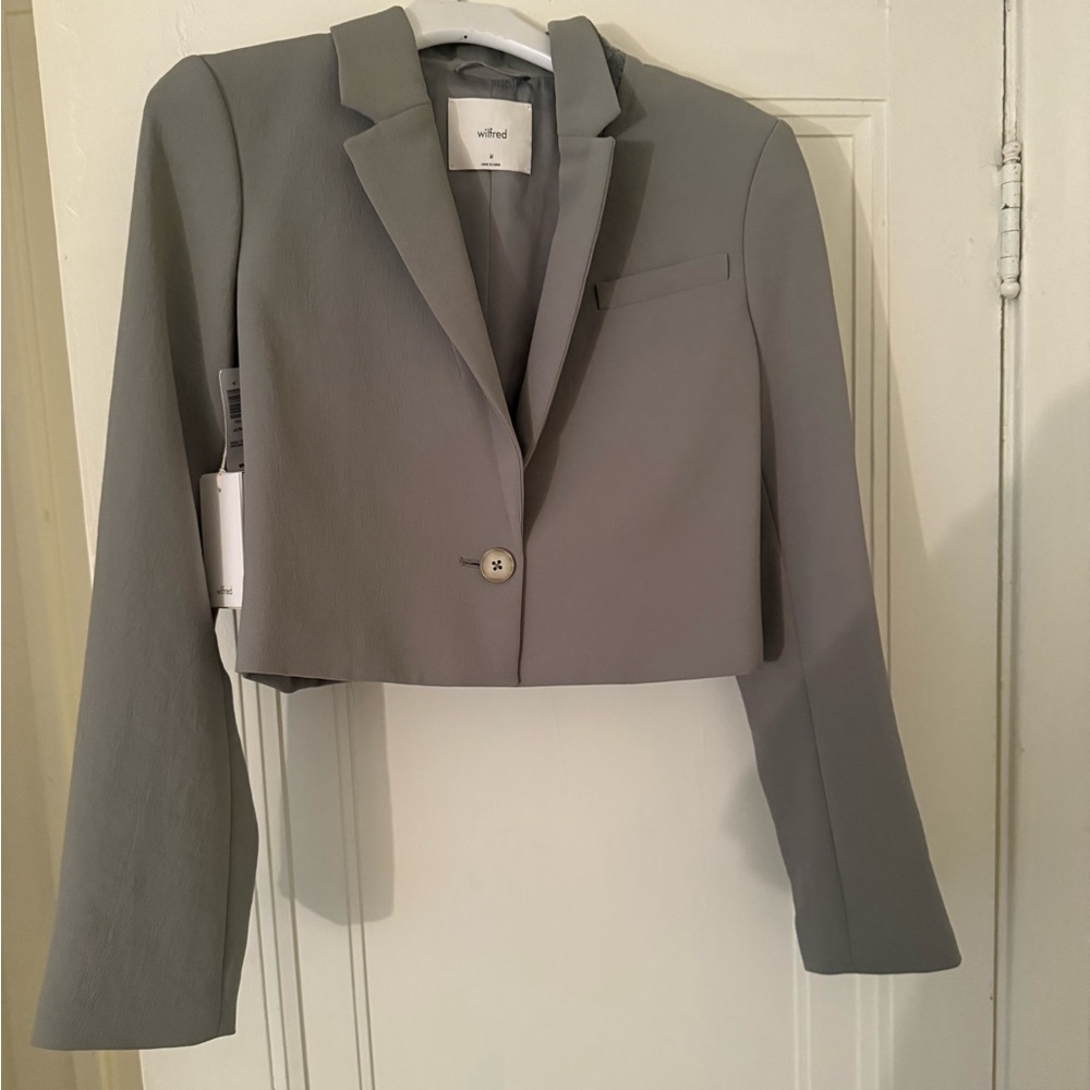 Wilfred Gray Women's Cropped Jacket